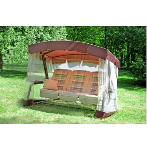 Качели садовые Палермо Премиум с1628